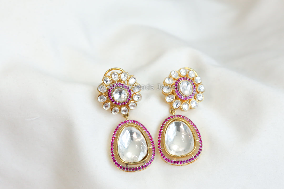Kundan Polki Earrings