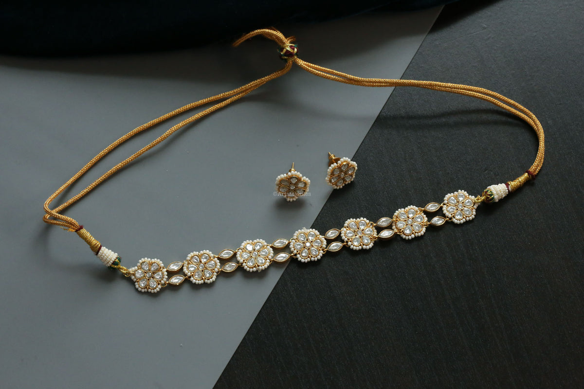 Natasha Kundan Choker Set