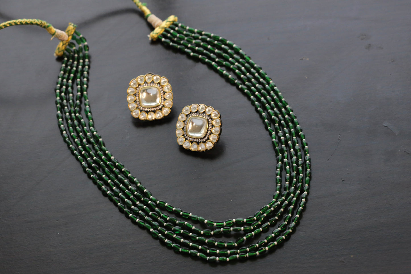 Simran Layered Mala Necklace (ABJ-M09)