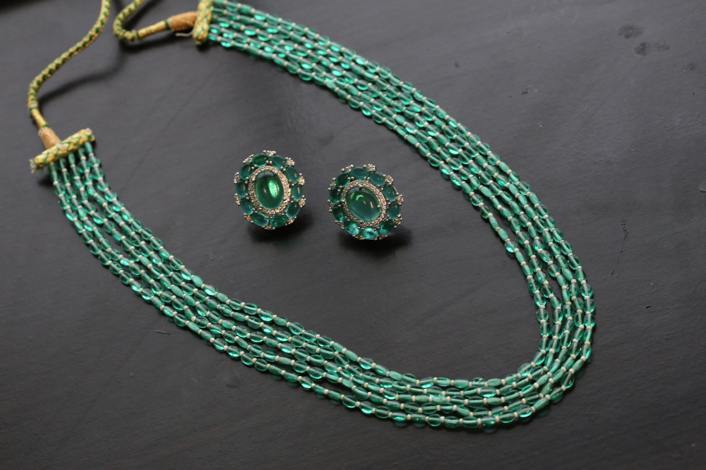 Simran Layered Mala Necklace (ABJ-M07)