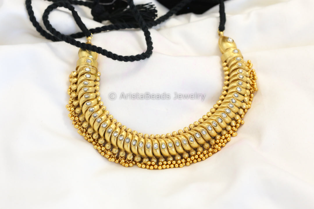 Handmade 925 Sutarla Ghungroo Necklace