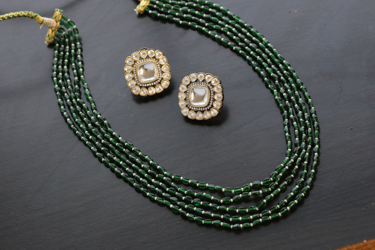 Simran Layered Mala Necklace (ABJ-M09)