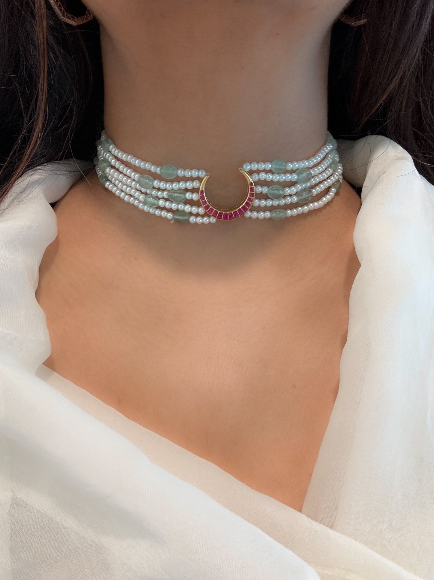 Suhani Jadau Kundan Choker Necklace