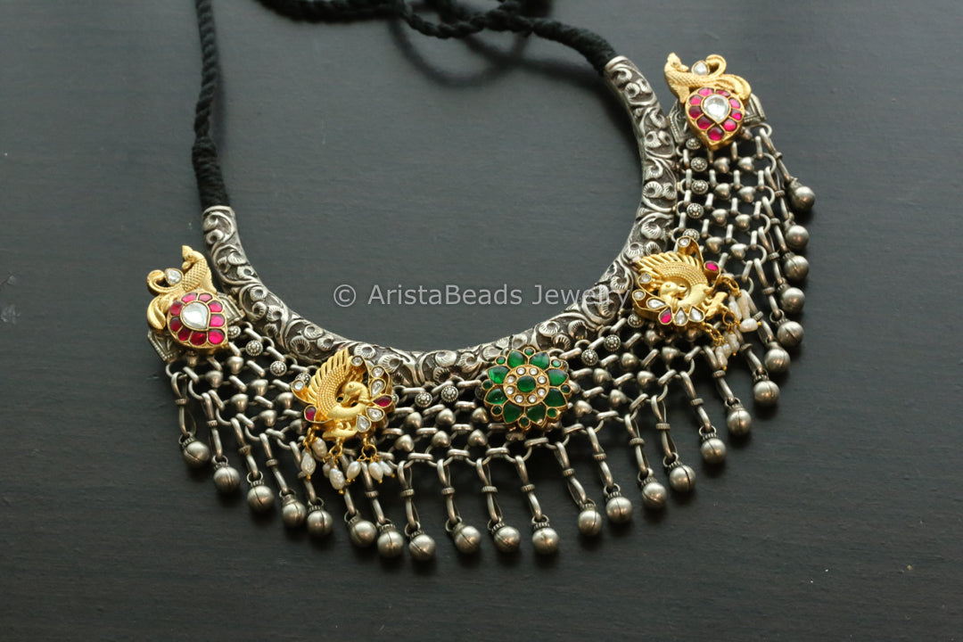 Designer Hasli Necklace Set - Style 1