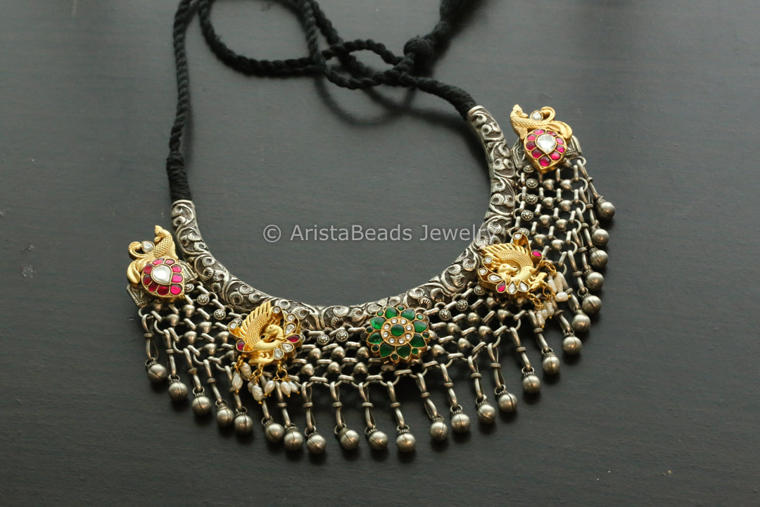 Designer Hasli Necklace Set - Style 1