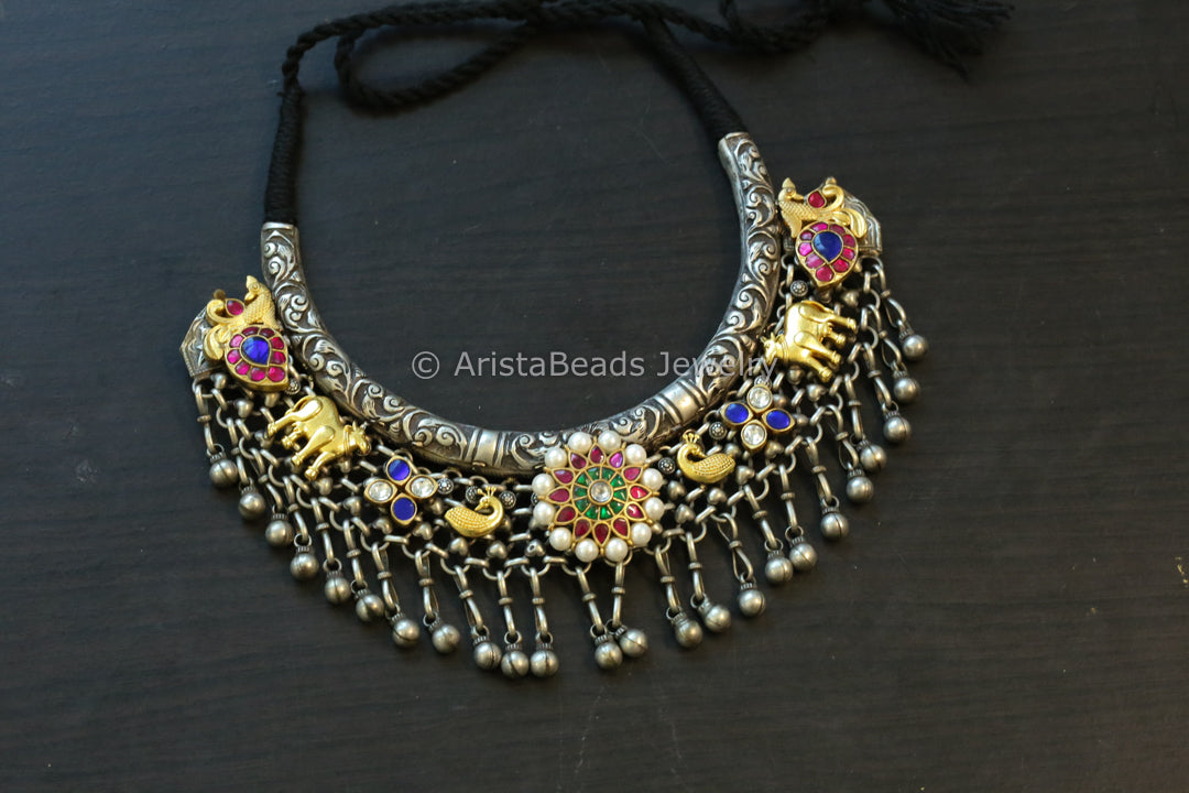Designer Hasli Necklace Set - Style 3