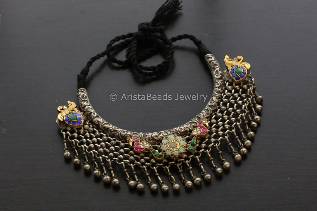 Designer Hasli Necklace Set - Style 3