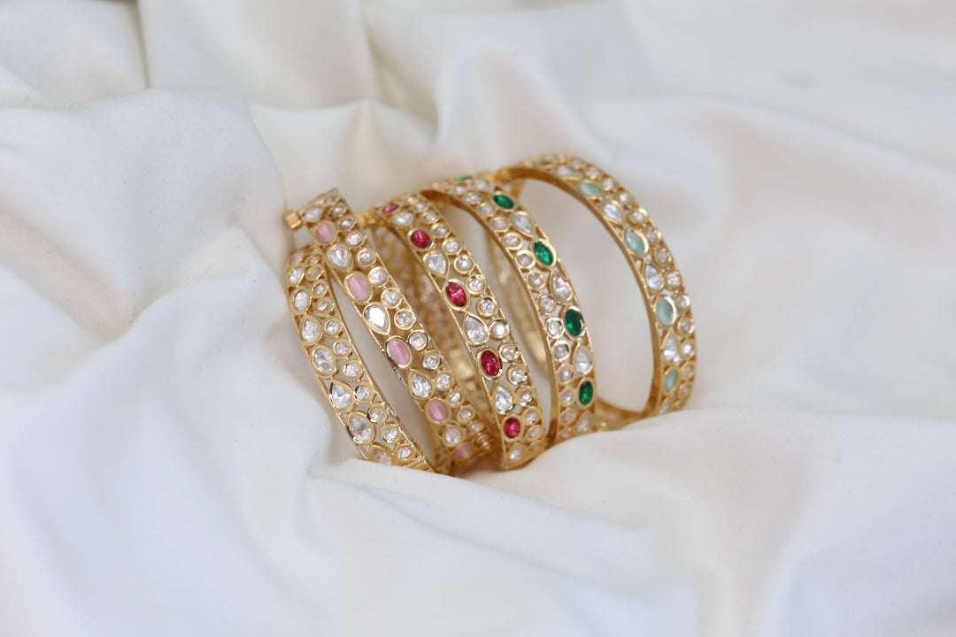 Premium Polki Bracelets (Openable)