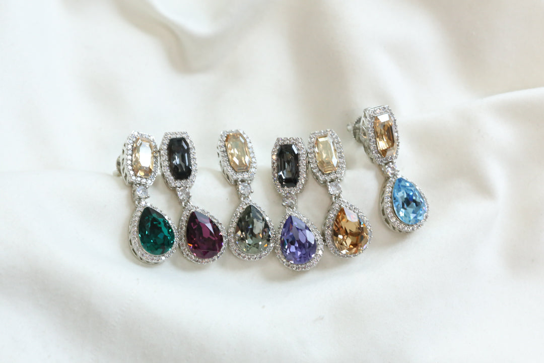 Dainty Swarovski Austrian Crystal Earrings