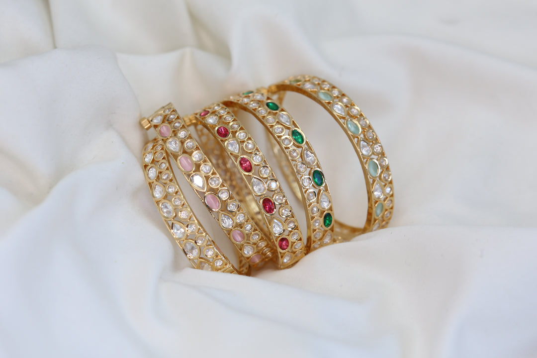 Premium Polki Bracelets (Openable)