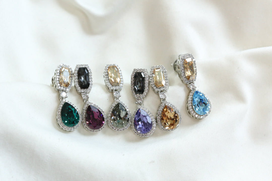 Dainty Swarovski Austrian Crystal Earrings