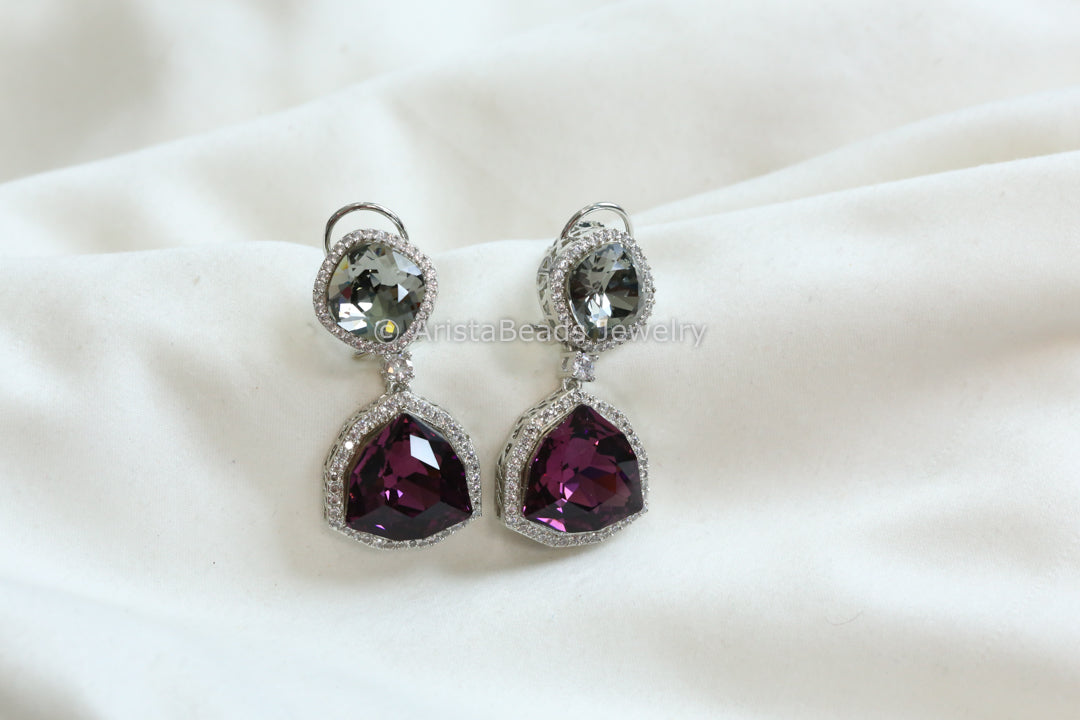 Austrian Swarovski Crystal Earrings