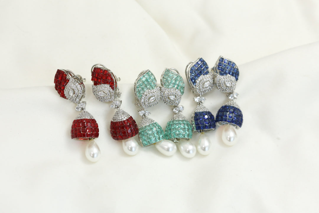 Cute Invisible Setting Jhumka