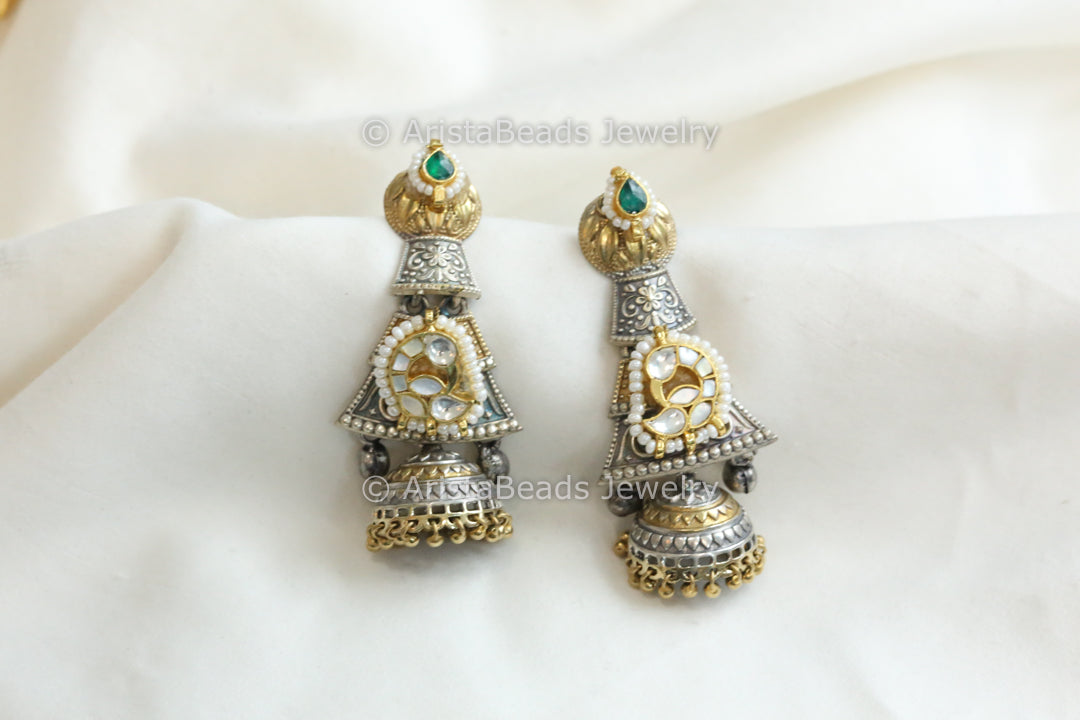 4 Tier Jhumka - MOP