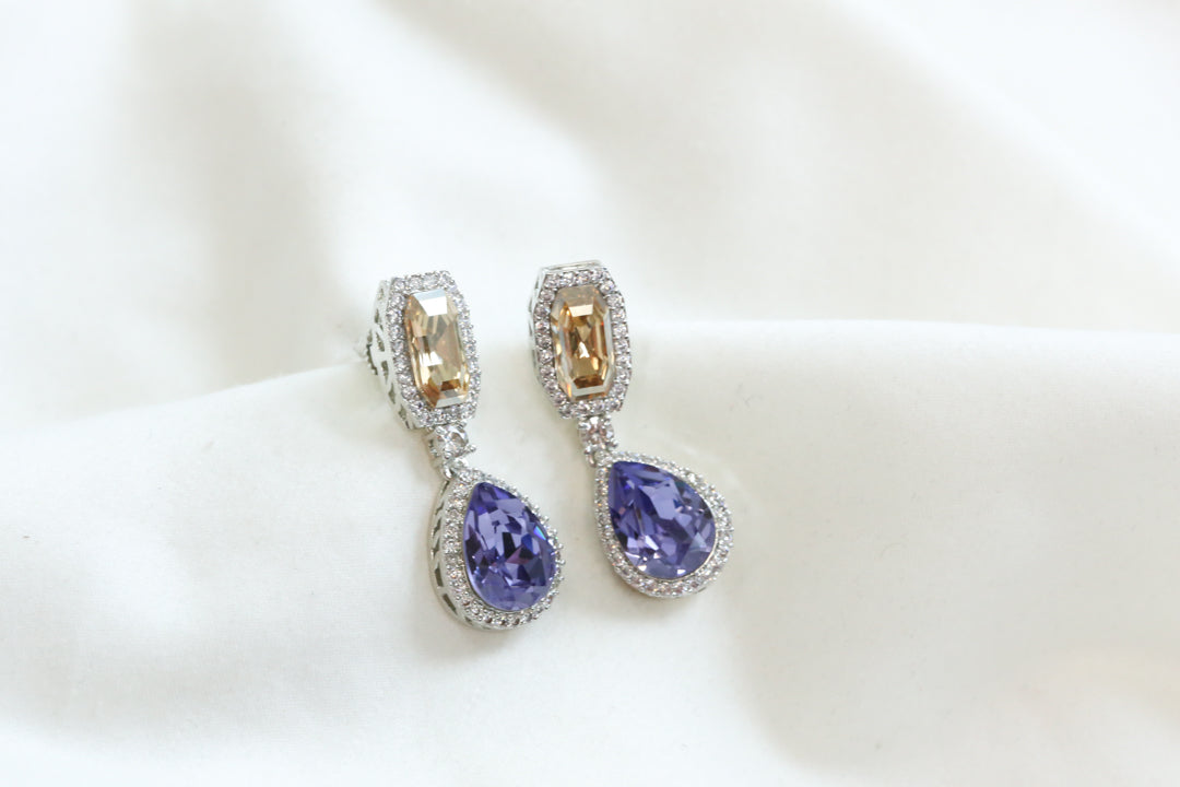 Dainty Swarovski Austrian Crystal Earrings