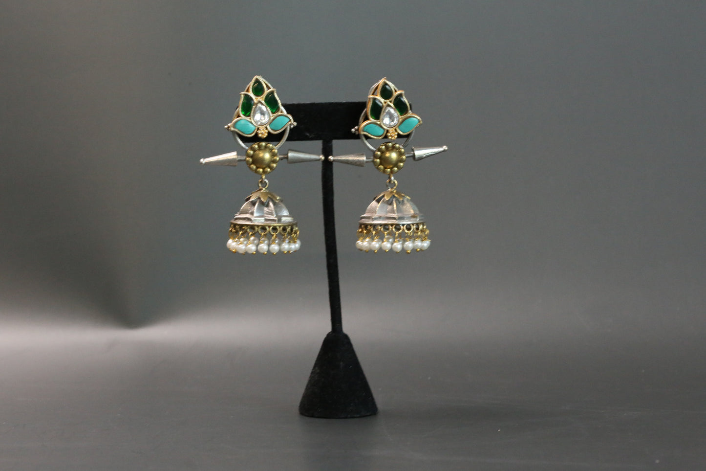 Sayna Oxidized Oxidized Jhumka