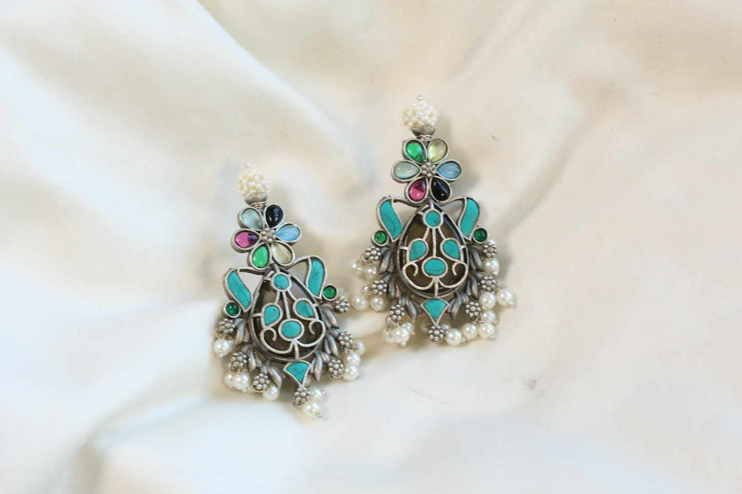 Fusion Earrings - Turquoise