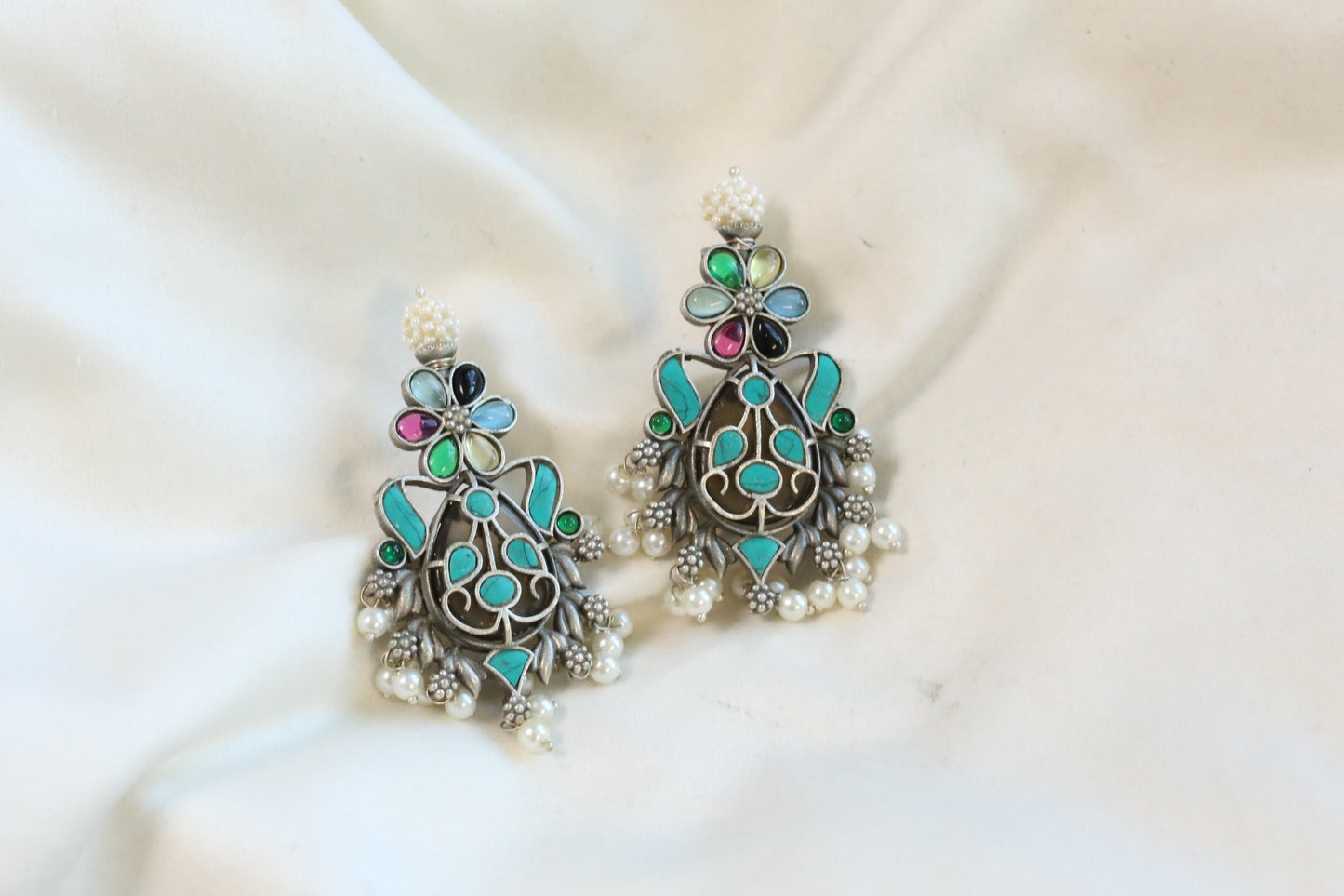 Fusion Earrings - Turquoise