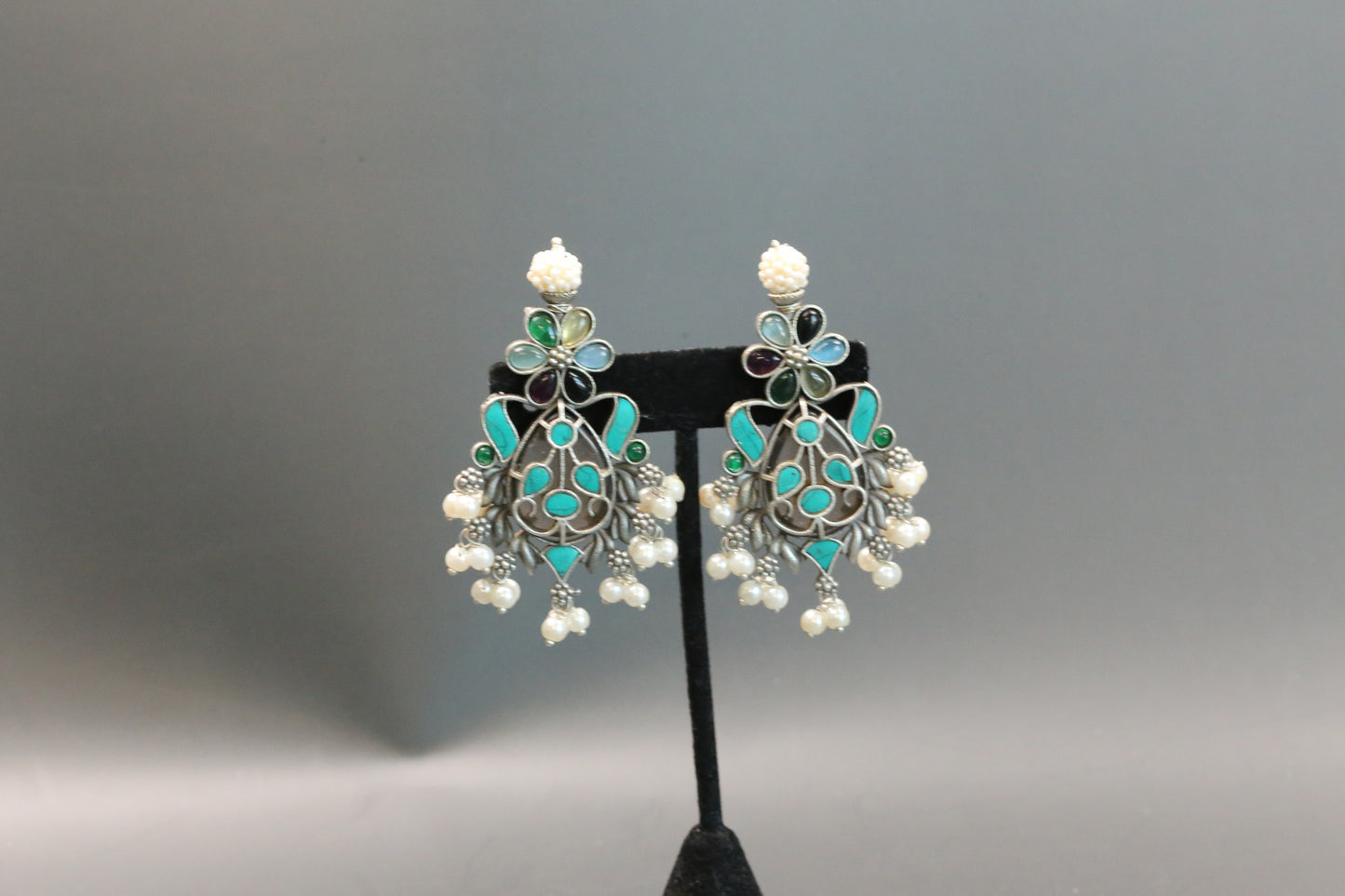 Fusion Earrings - Turquoise