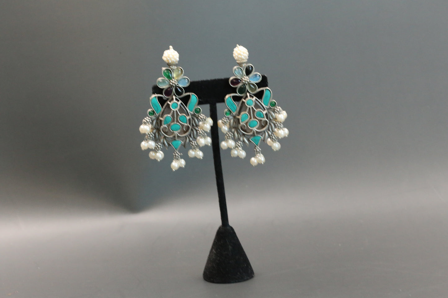 Fusion Earrings - Turquoise