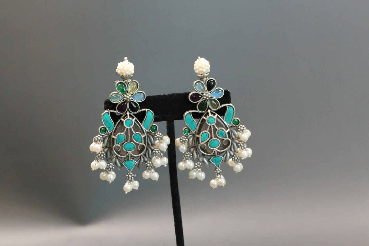 Fusion Earrings - Turquoise