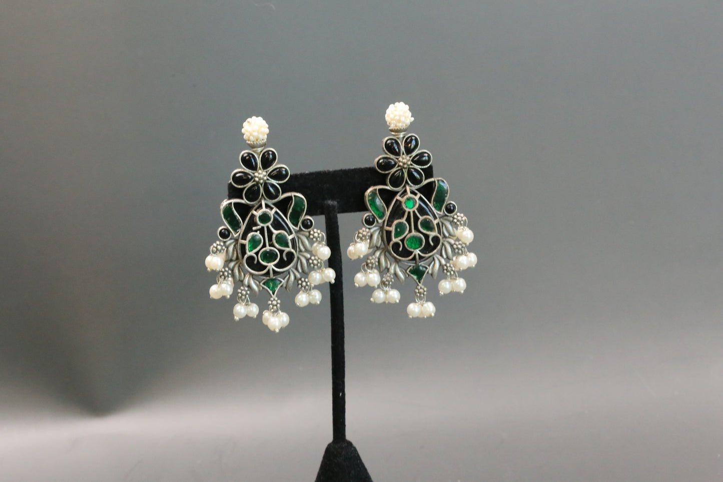 Fusion Earrings - Green