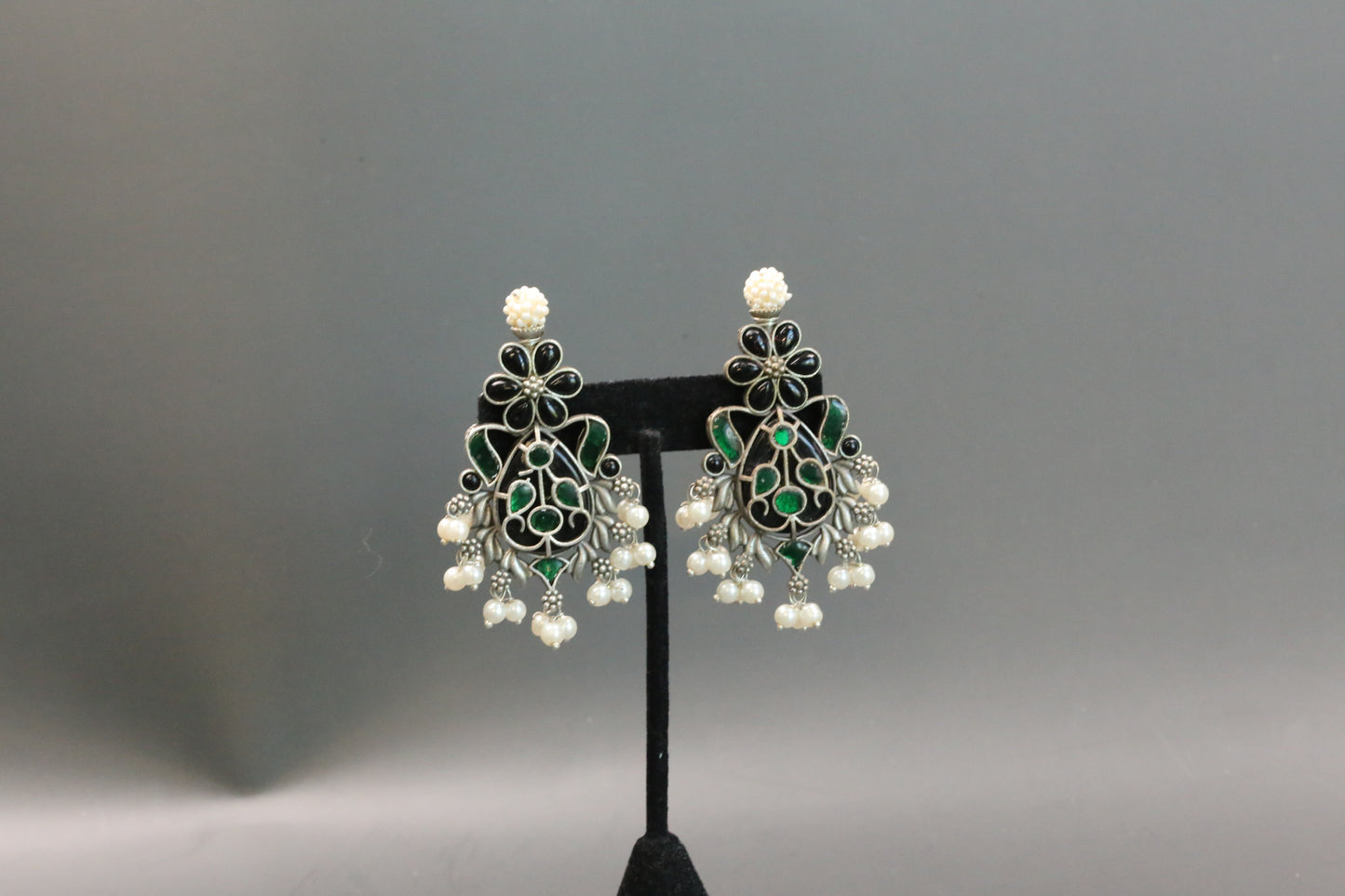 Fusion Earrings - Green