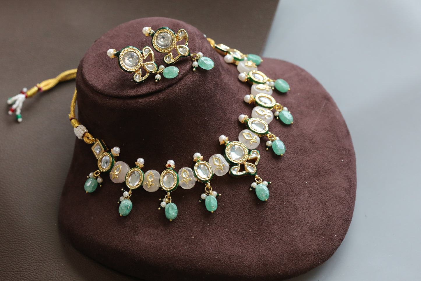 Shama Jadau Choker Necklace Set