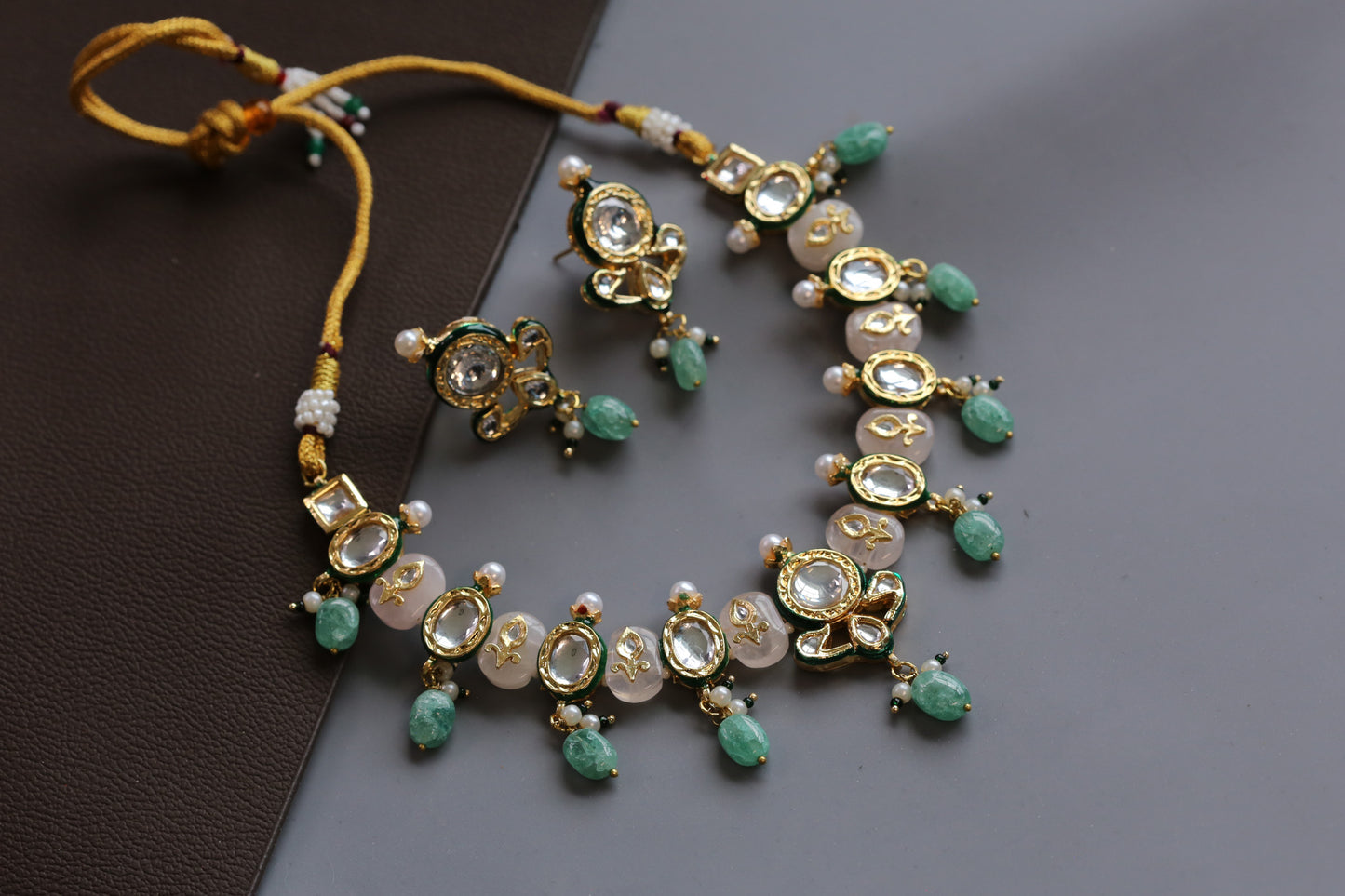Shama Jadau Choker Necklace Set