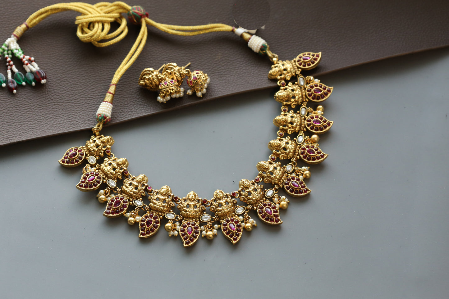 Lakshmi Kemp Jadau Necklace Set