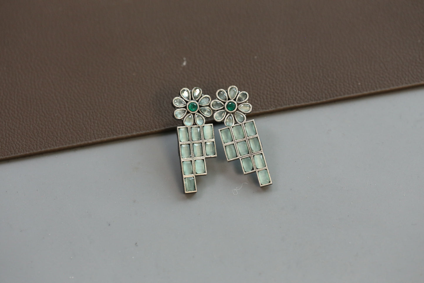 Mint Earring Studs