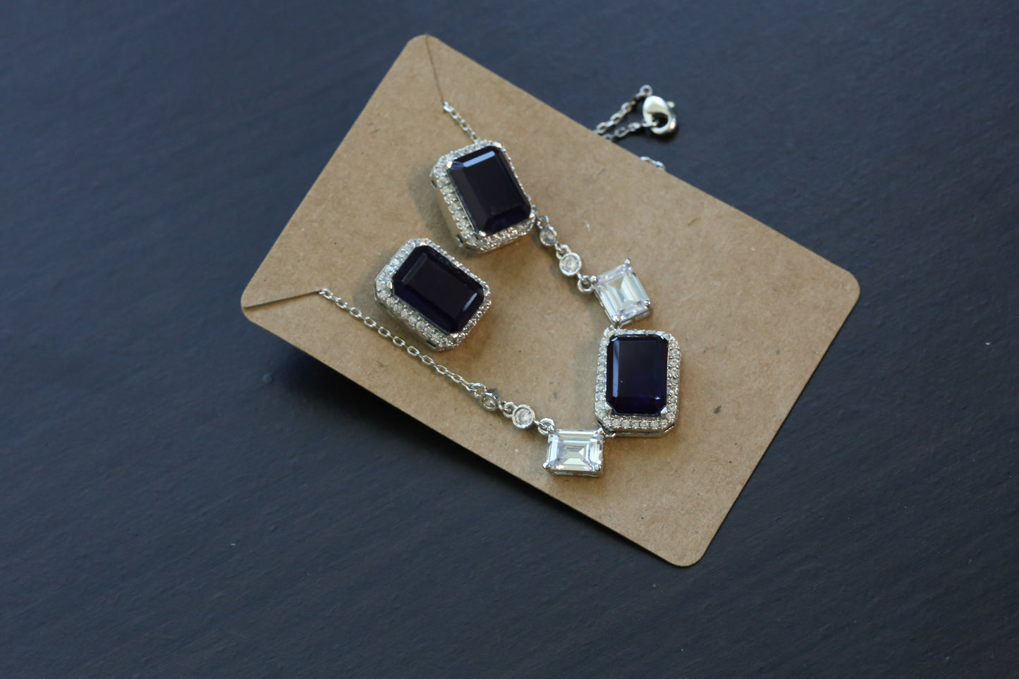 Dainty Doublet Necklace Set