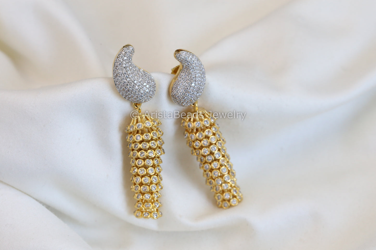 Micro CZ Layered Jhumka