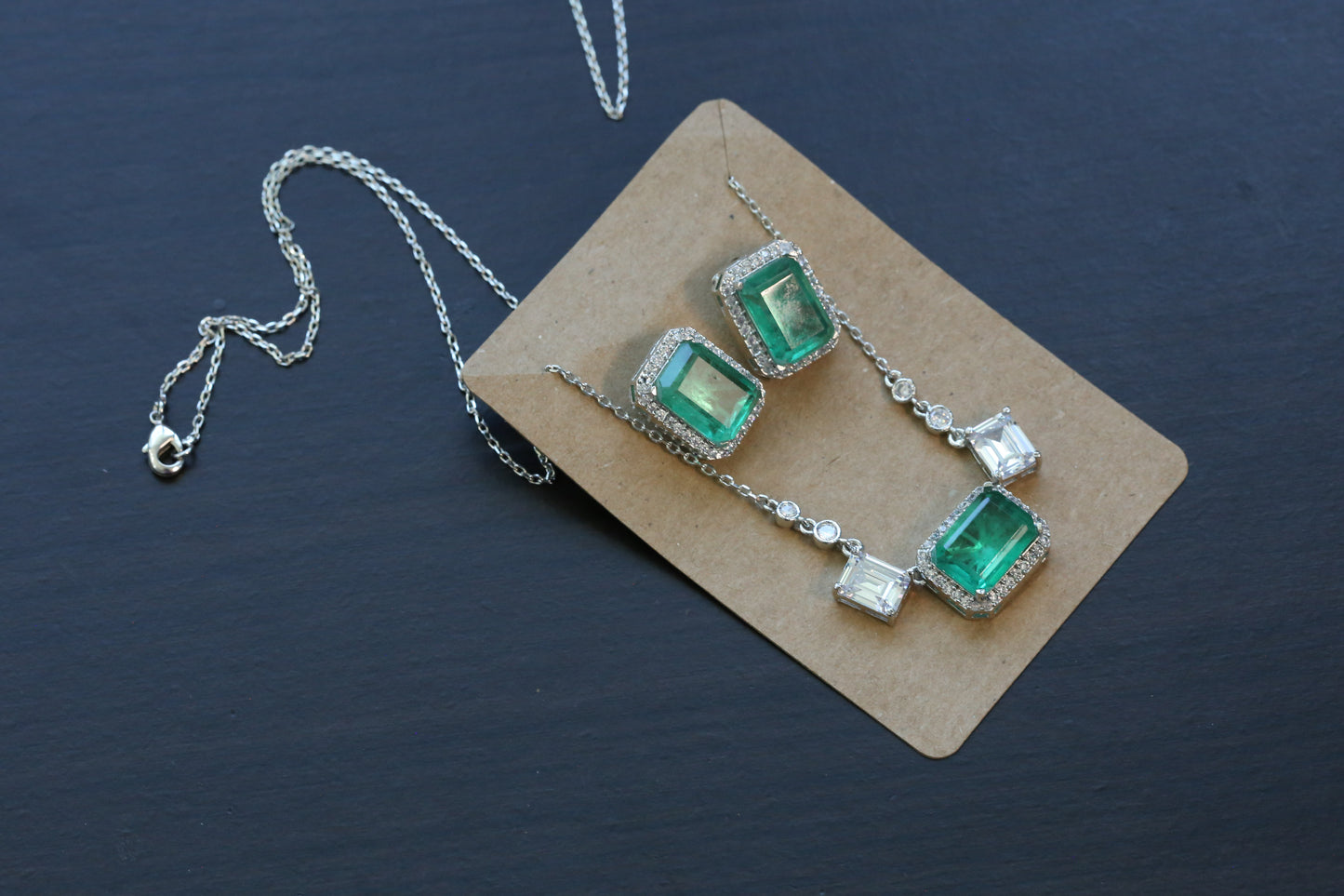 Dainty Doublet Necklace Set