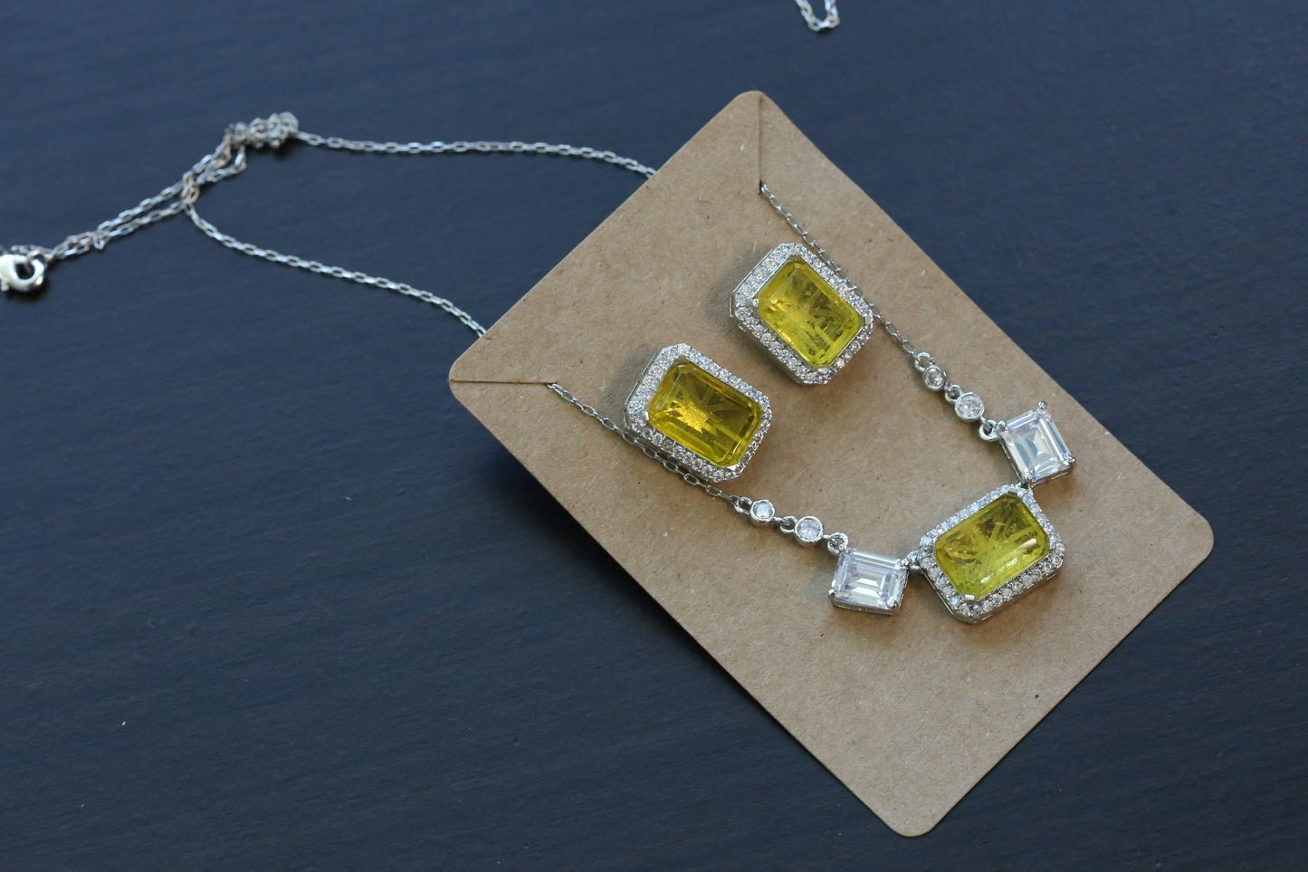 Dainty Doublet Necklace Set