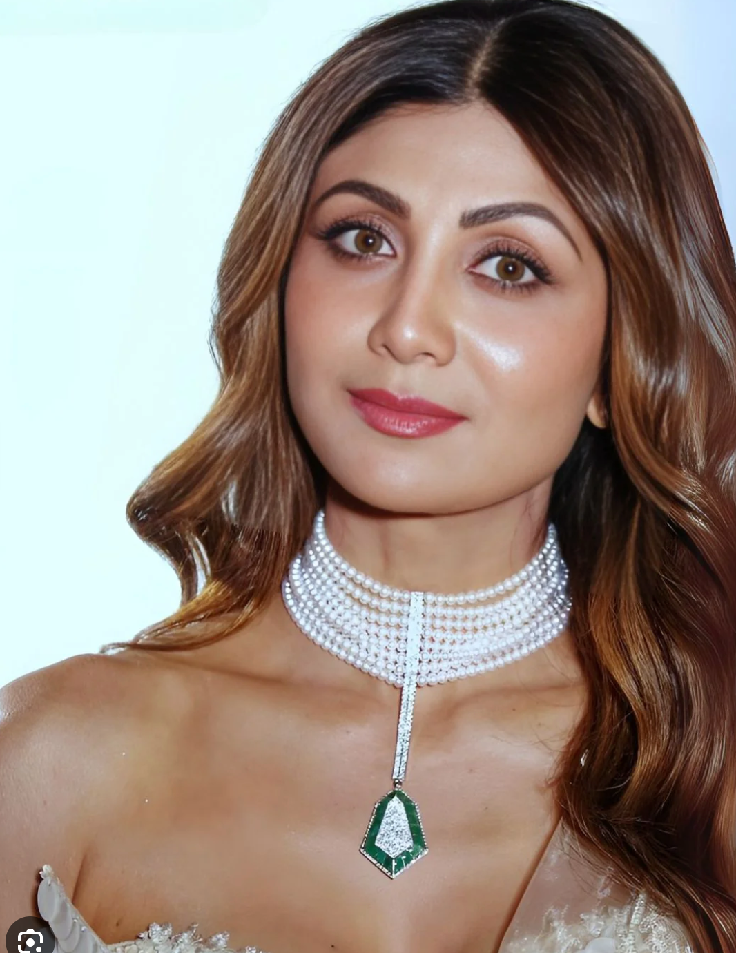 Shilpa Doublet Choker Set - Green