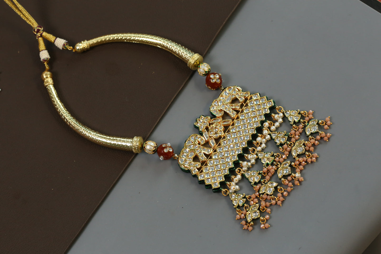 Jadai Work Hasli Necklace - Style 2