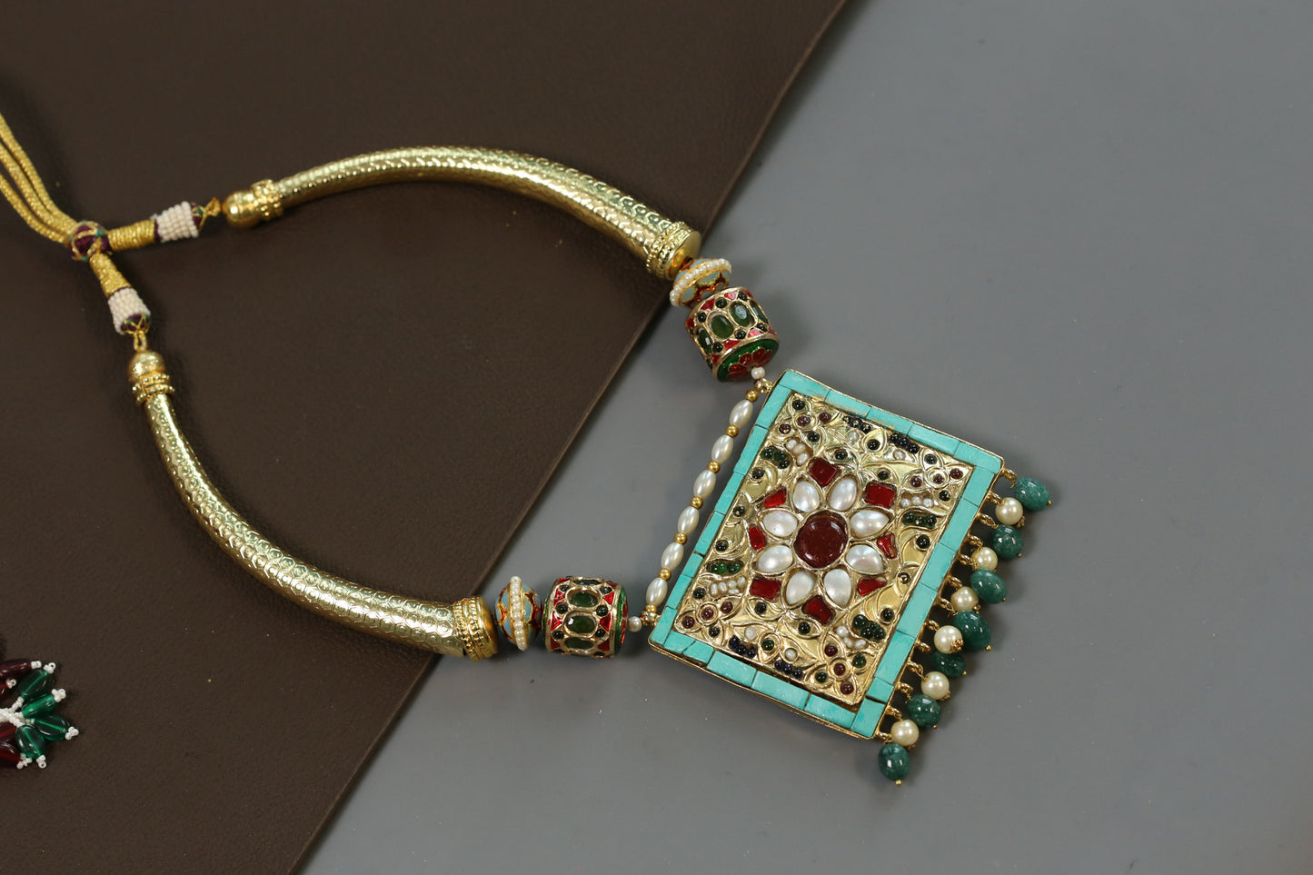 Jadai Work Hasli Necklace - Style 3