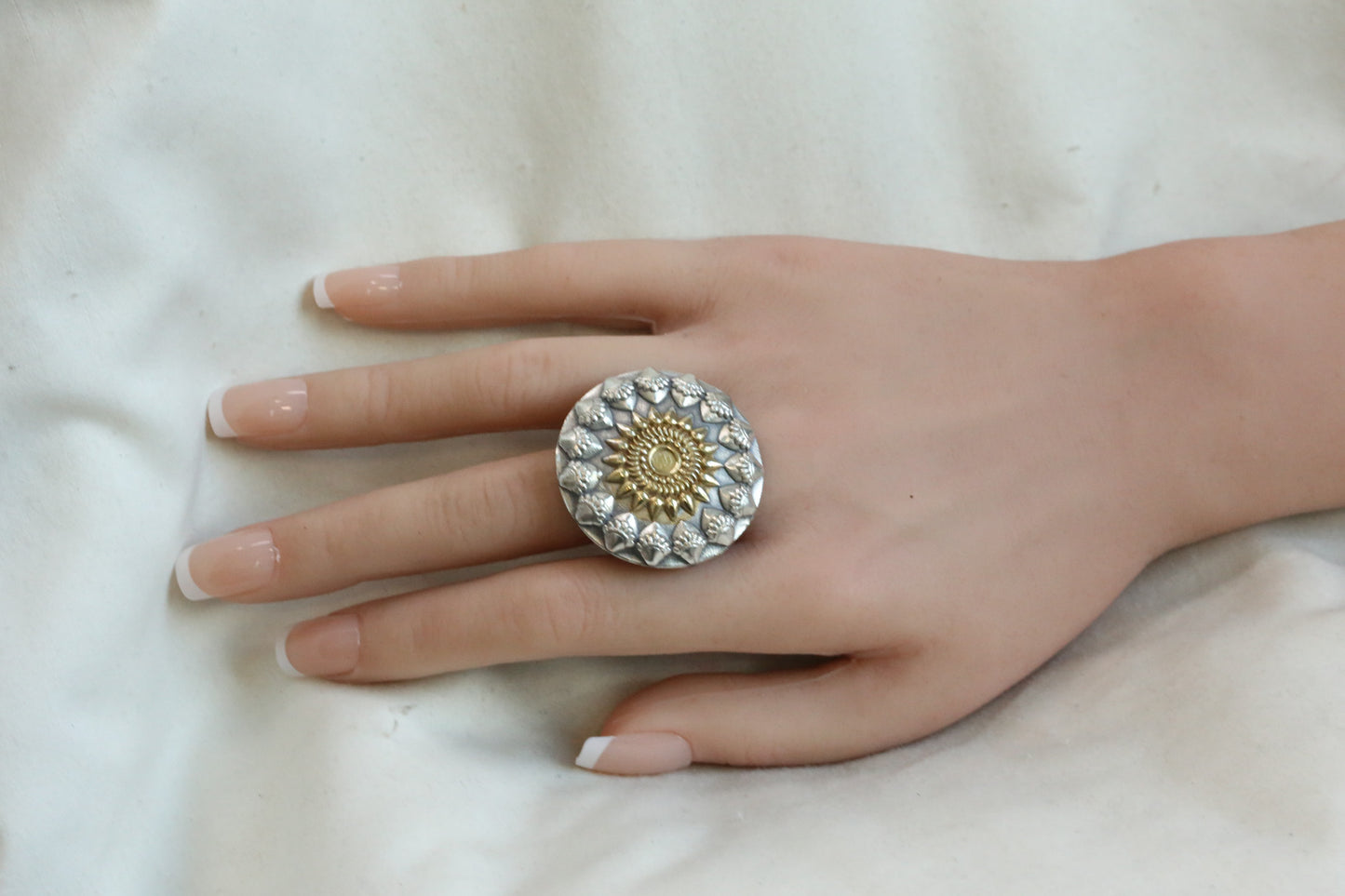Surya Oxidized Ring (adjustable)