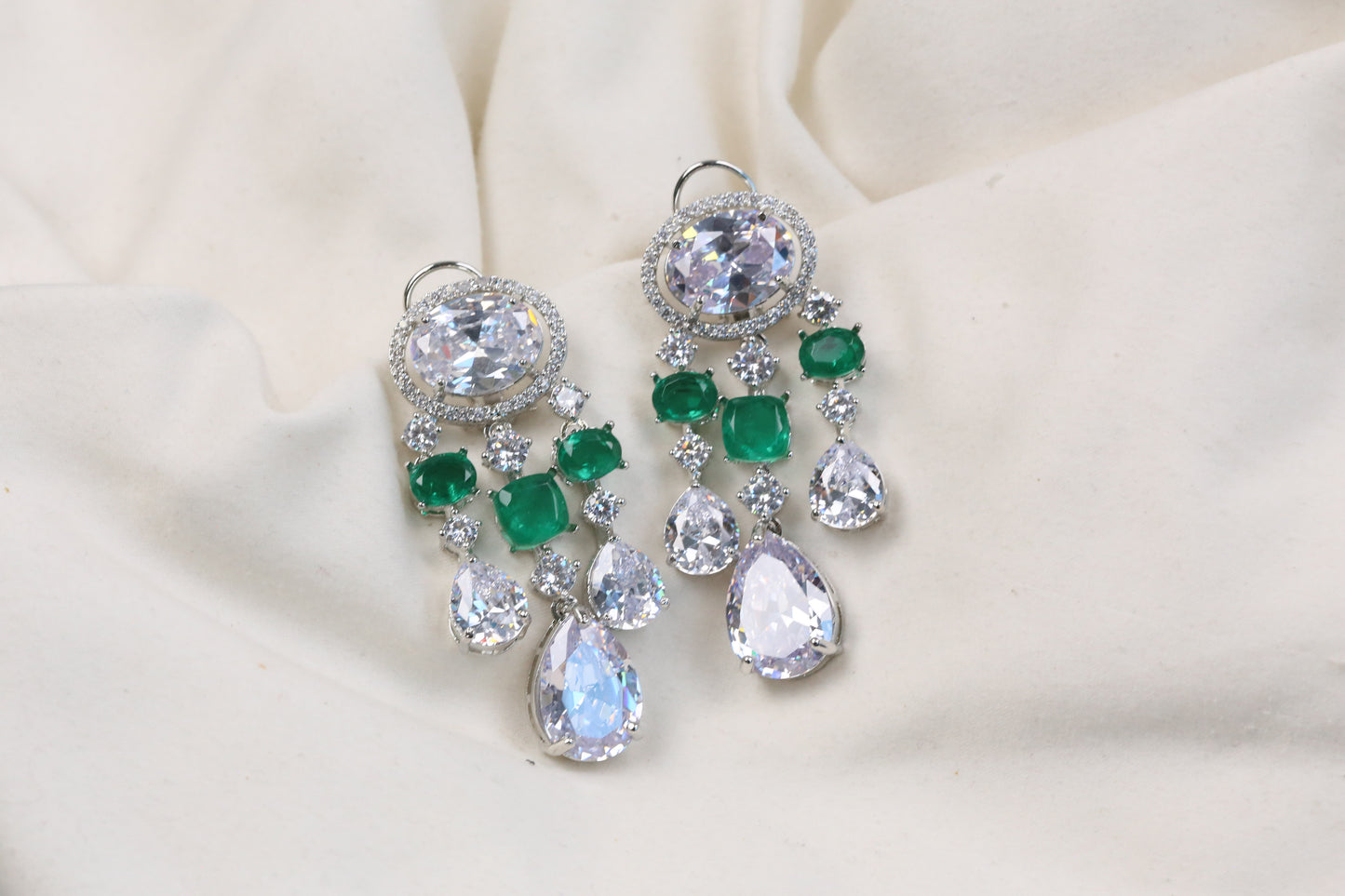 Premium CZ & Doublet Earrings (102-13)