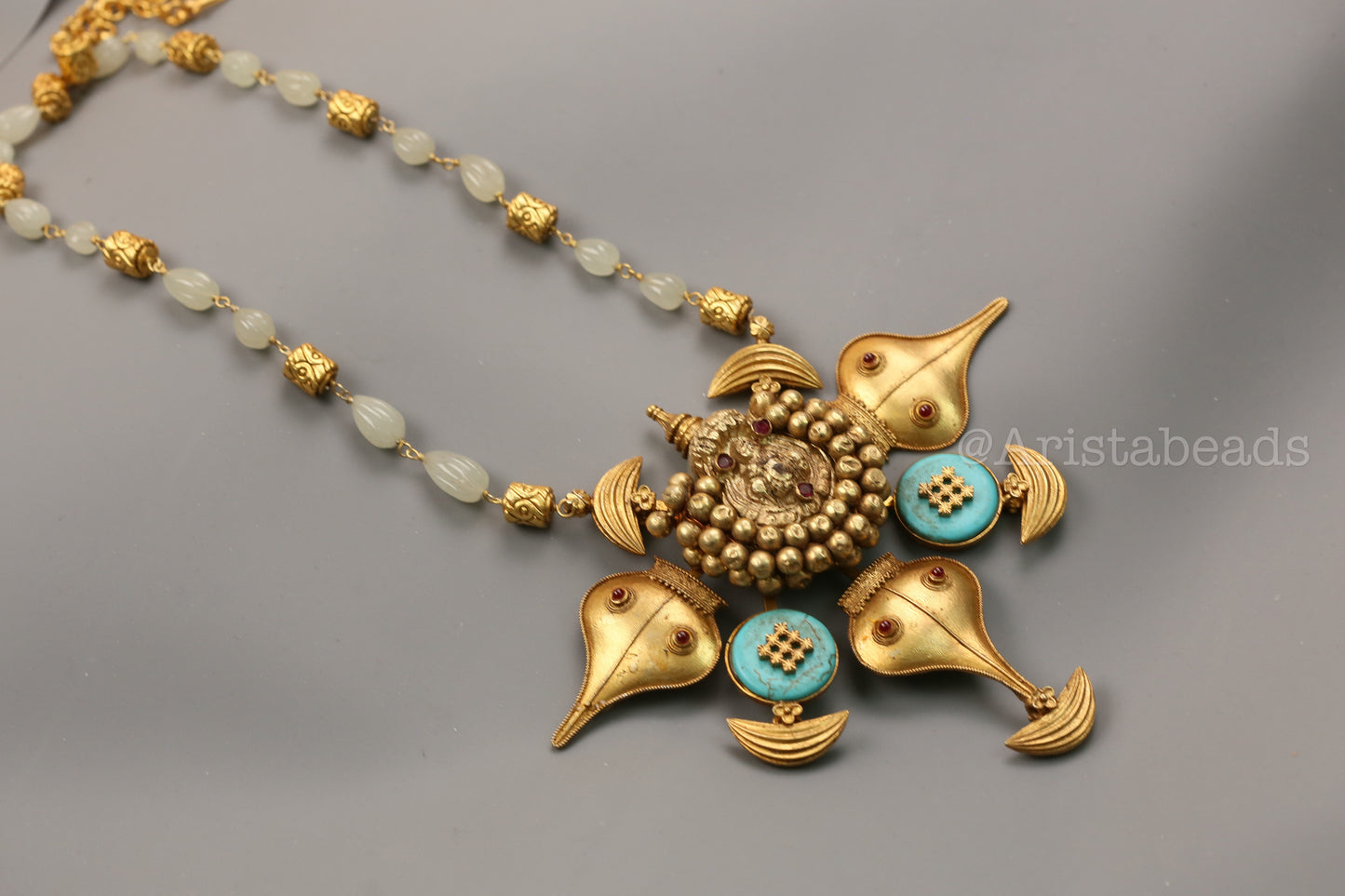 925 Silver Vintage Nagaru Temple Necklace
