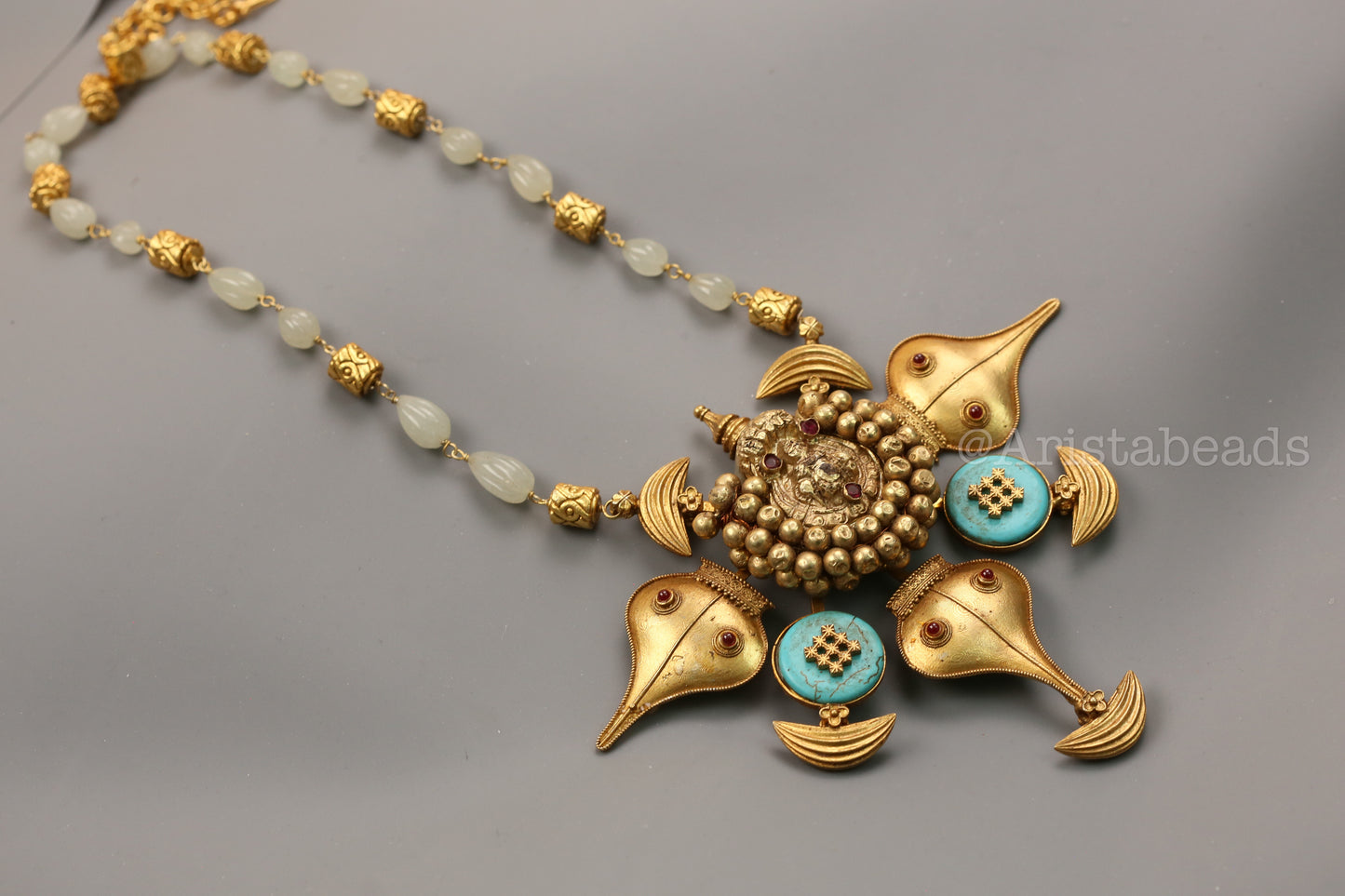 925 Silver Vintage Nagaru Temple Necklace