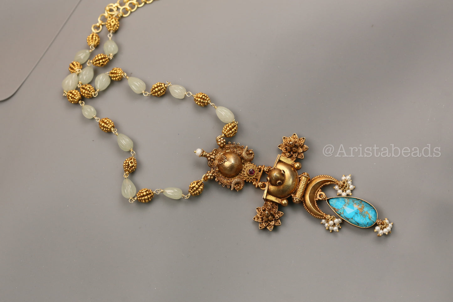 925 Silver Temple Necklace
