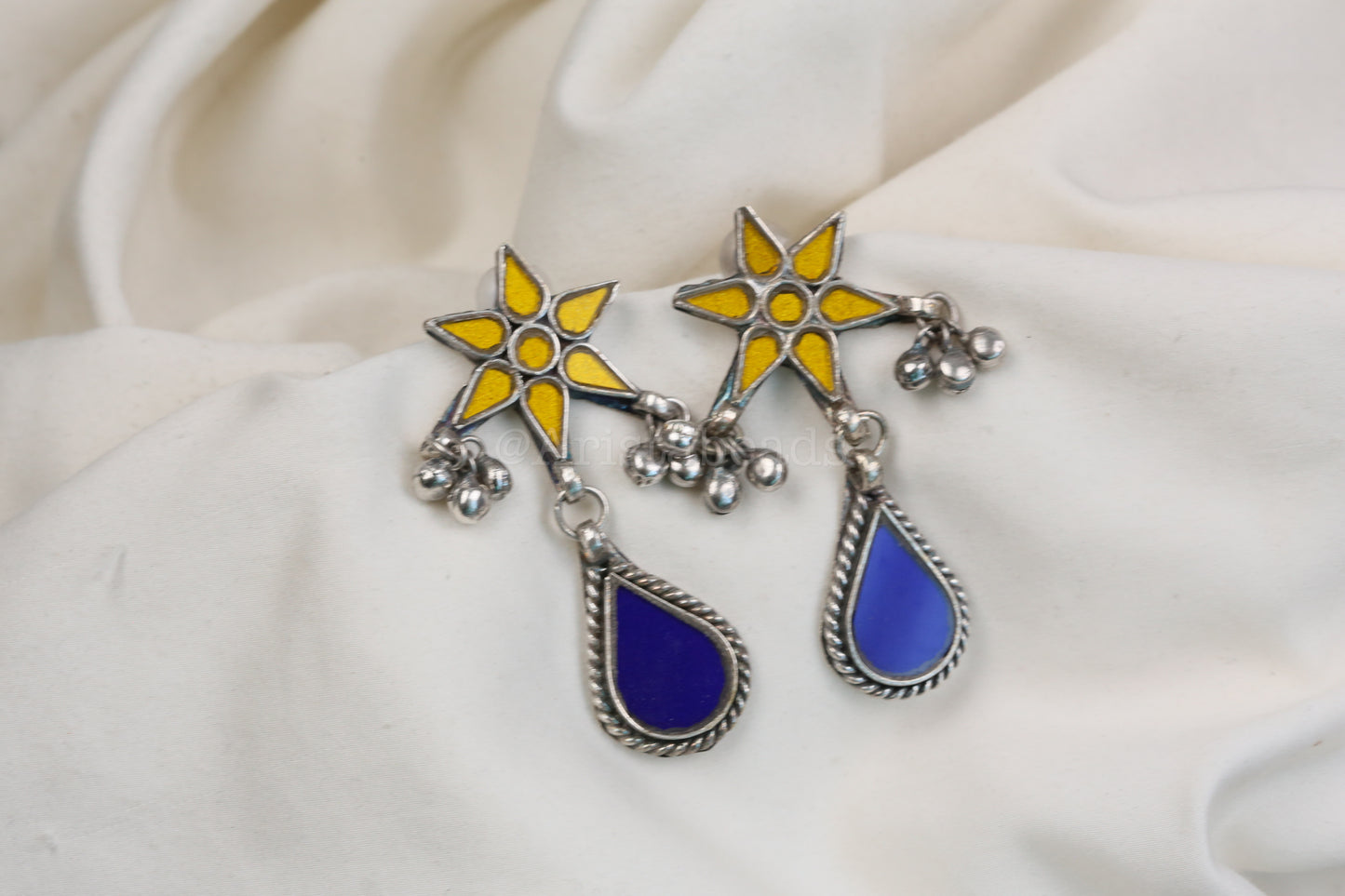 Alia Real Glass Earrings (ABJOC-43)