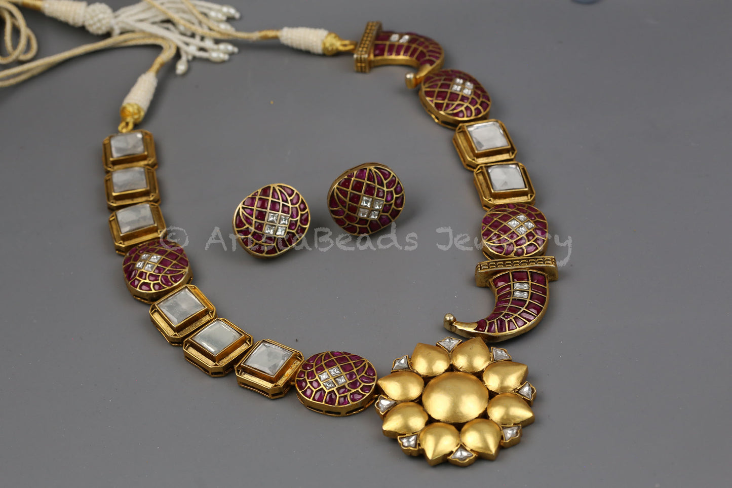 Kashish Designer Claw Necklace Set