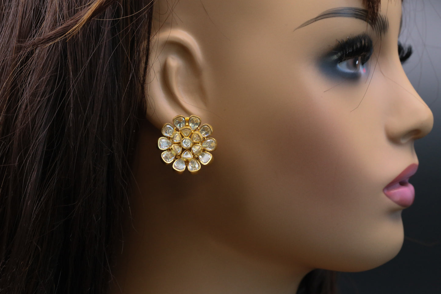 Kusum Premium Real Moissanite Studs