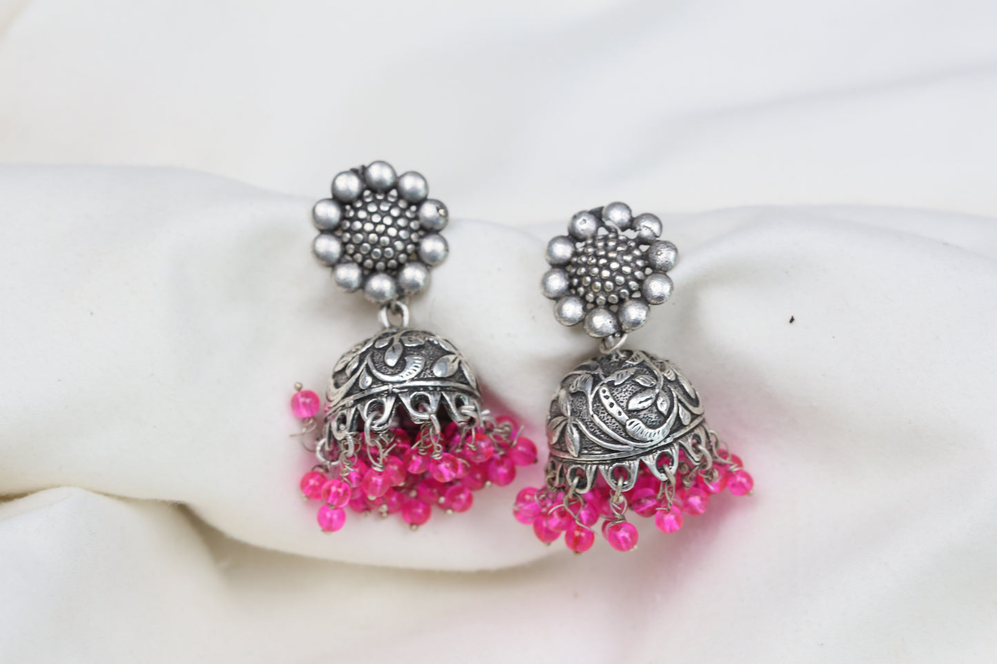 Soniya Oxidized Jhumka - Style 4