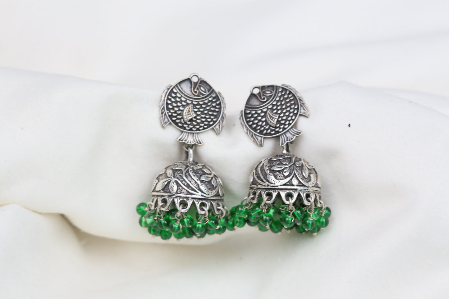 Soniya Oxidized Jhumka - Style 5