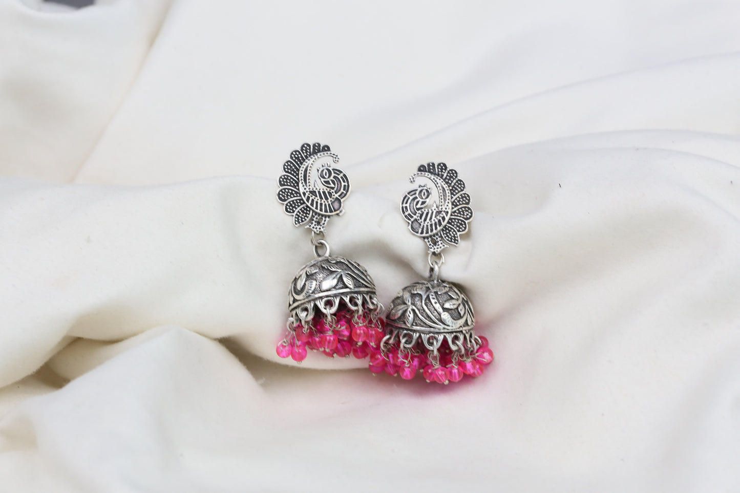Soniya Oxidized Jhumka - Style 6
