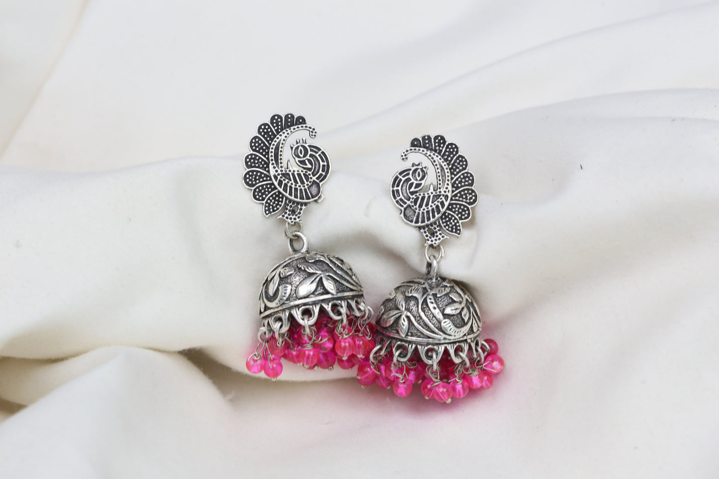 Soniya Oxidized Jhumka - Style 6